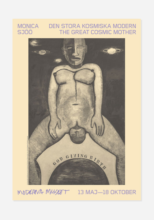 Poster, Monica Sjöö, God Giving Birth