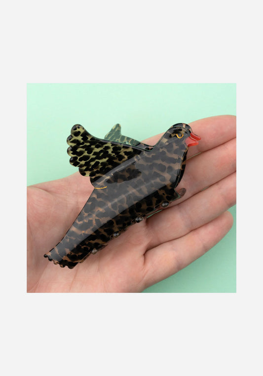 Hair clip - Thrush - Spotted