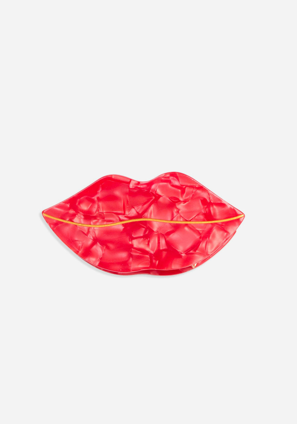 Hårklämma, Läppar