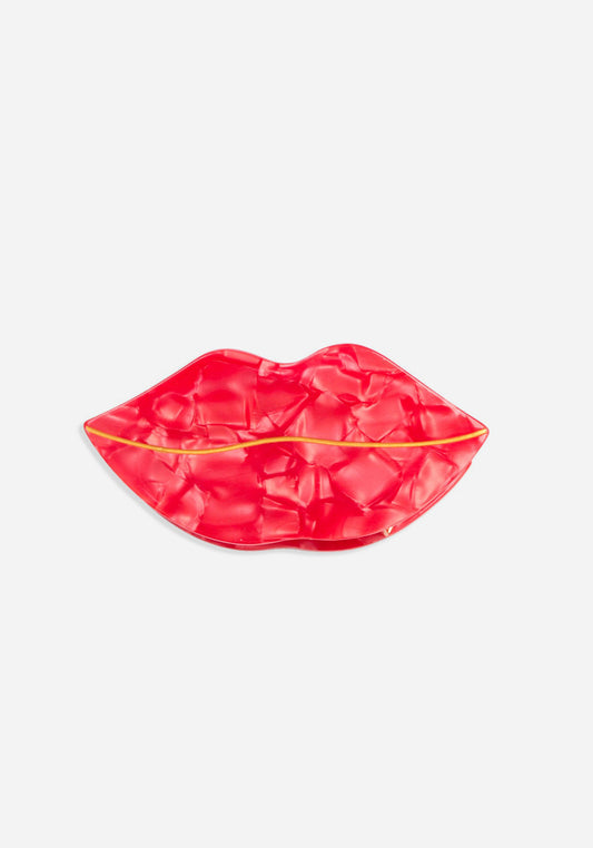 Hårklämma, Läppar