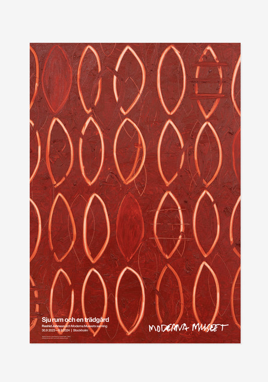 Poster, Rashid Johnson, God Painting (Closed Eyes)