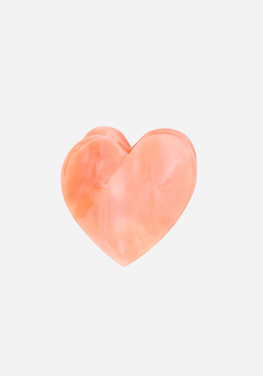 Hair Clip, Heart, Pink