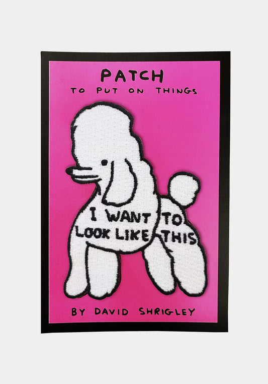 Iron-on patch, I Want to Look Like This