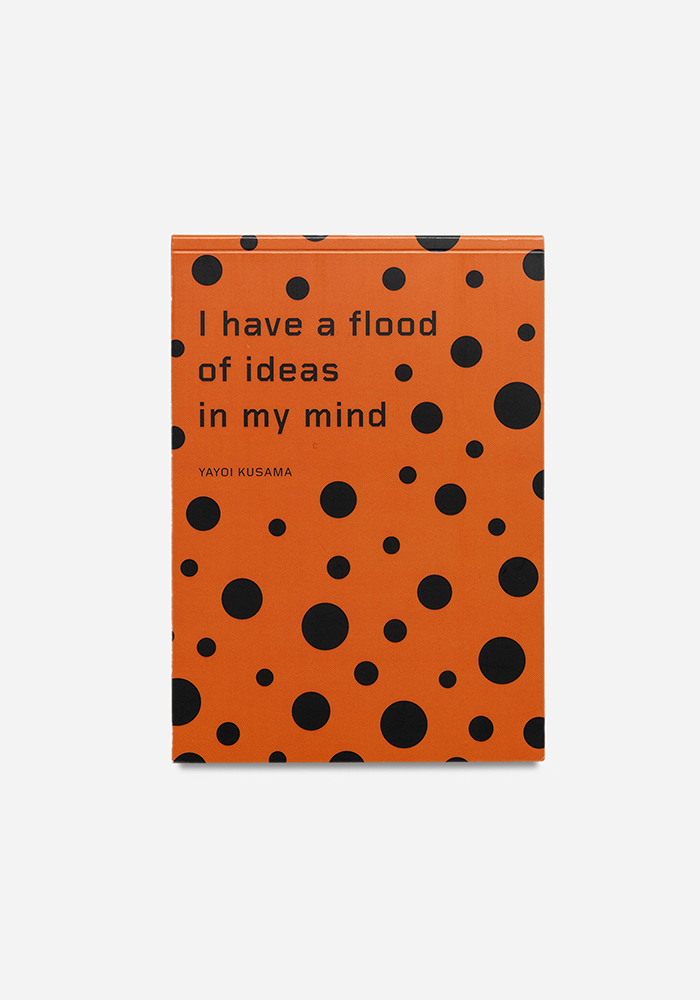 Anteckningsblock, "I have a flood of ideas in my mind" - Yayoi Kusama