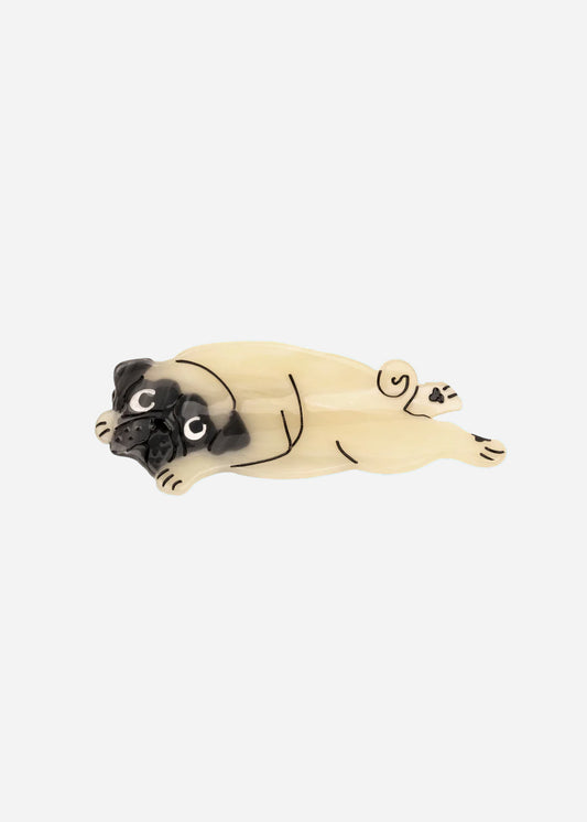 Hair clip, Pug