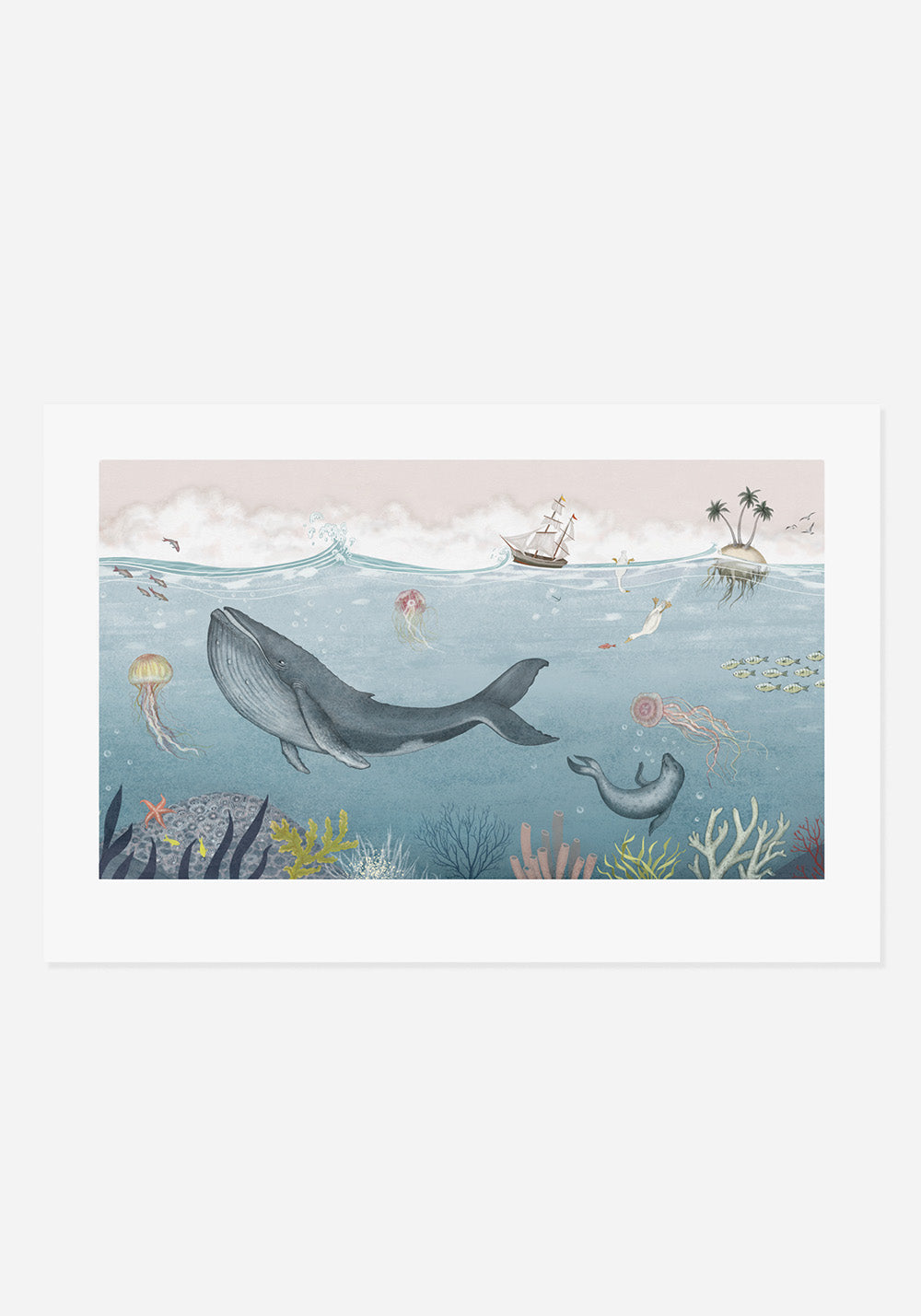 Poster, Johanna Magoria, The Sea