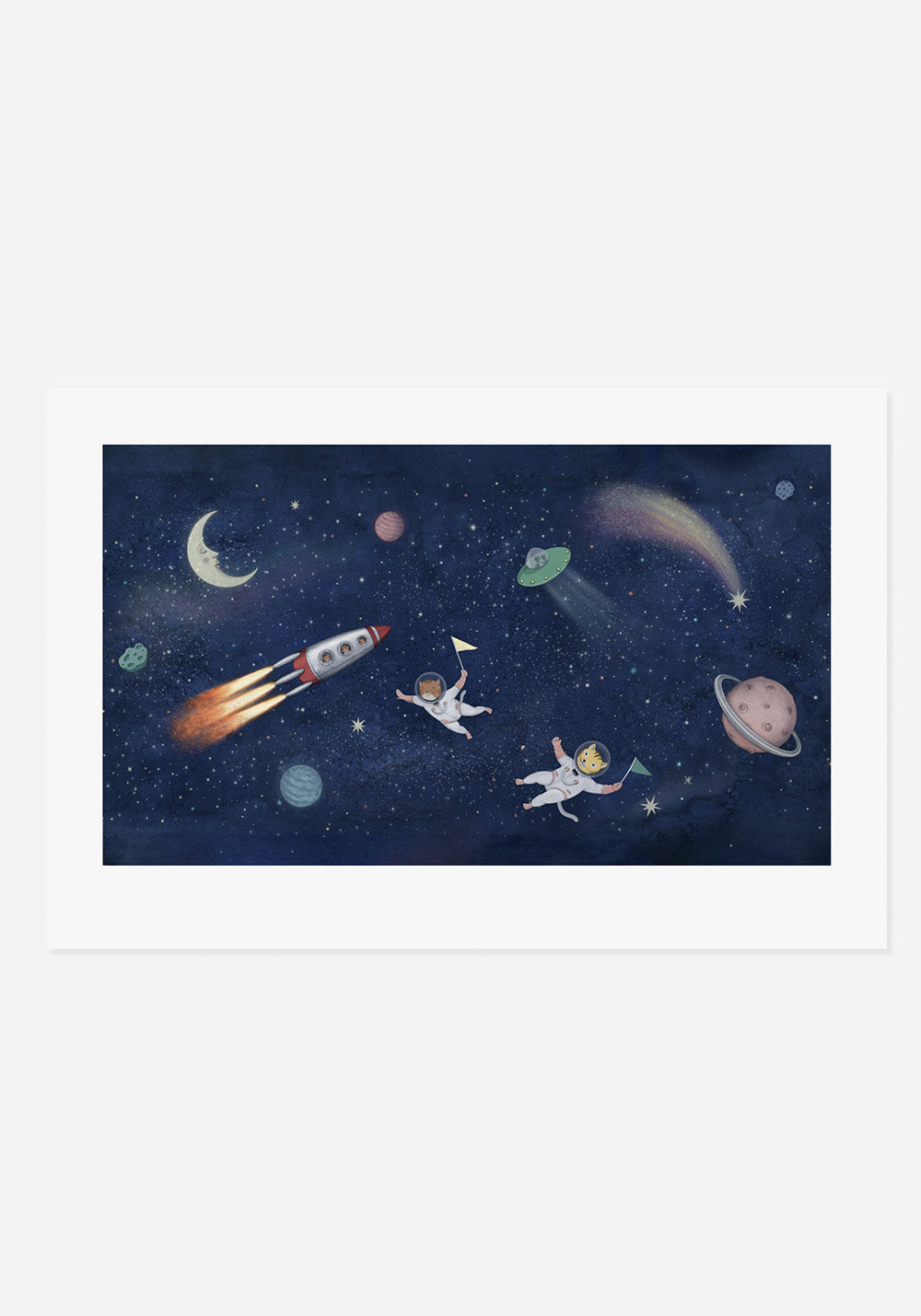 Poster, Johanna Magoria, Rymden