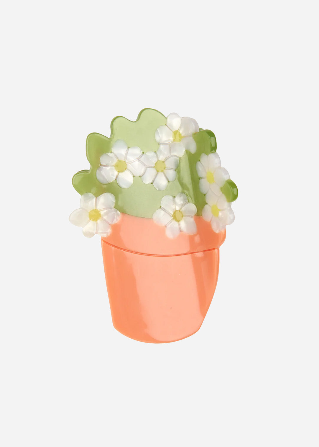 Hair clip - Flower pot