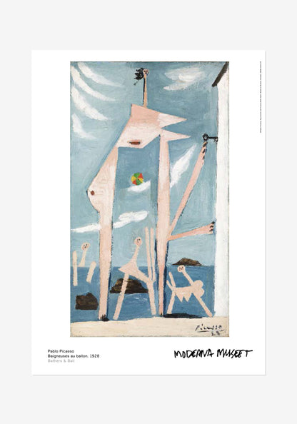 Poster, Pablo Picasso, Badare och boll