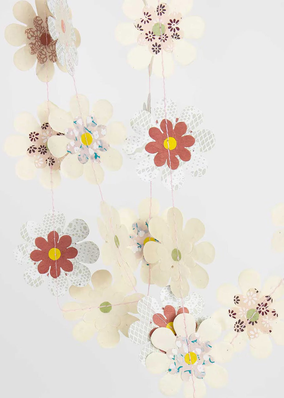 Girlang, Pappersblommor