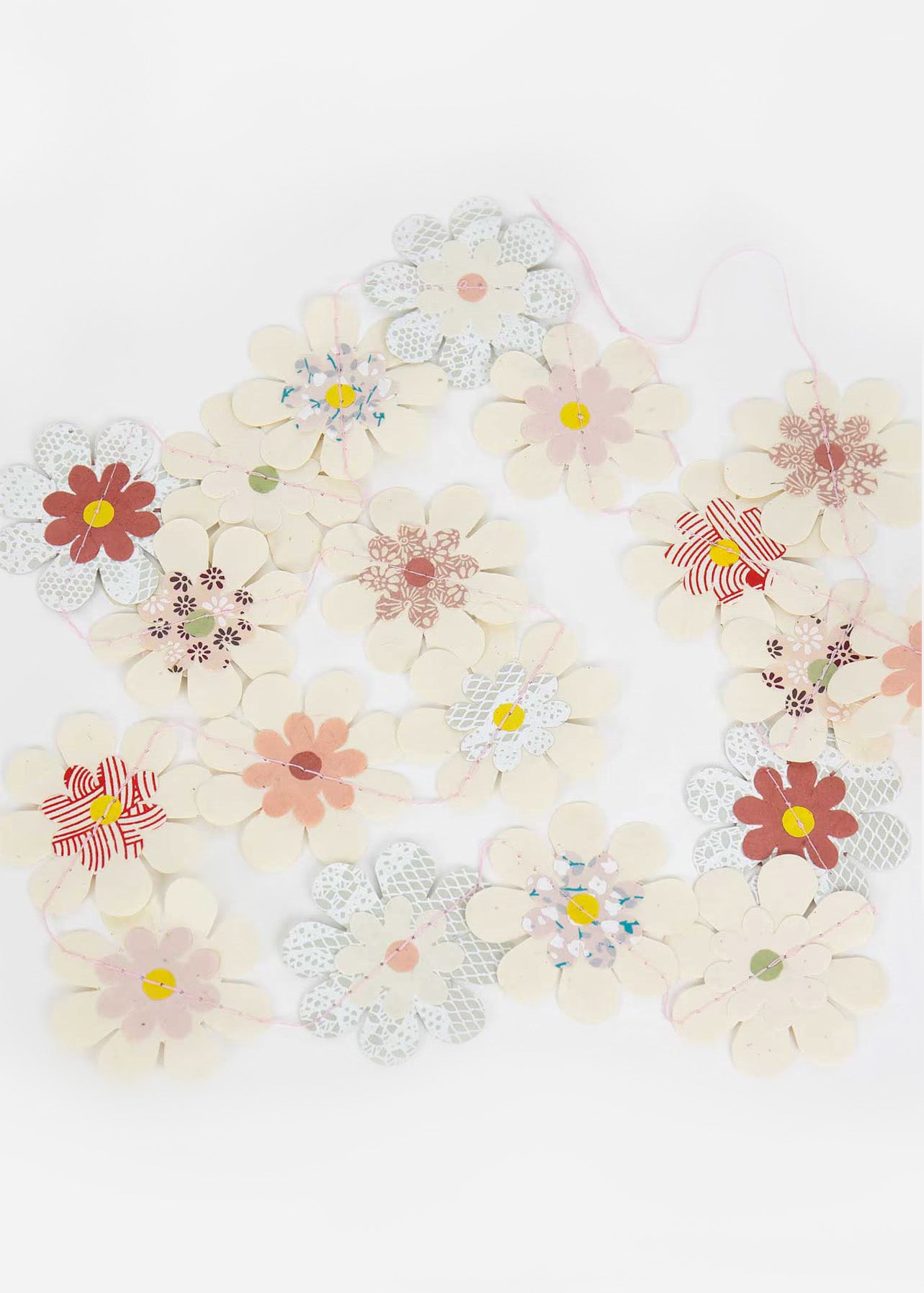 Girlang, Pappersblommor