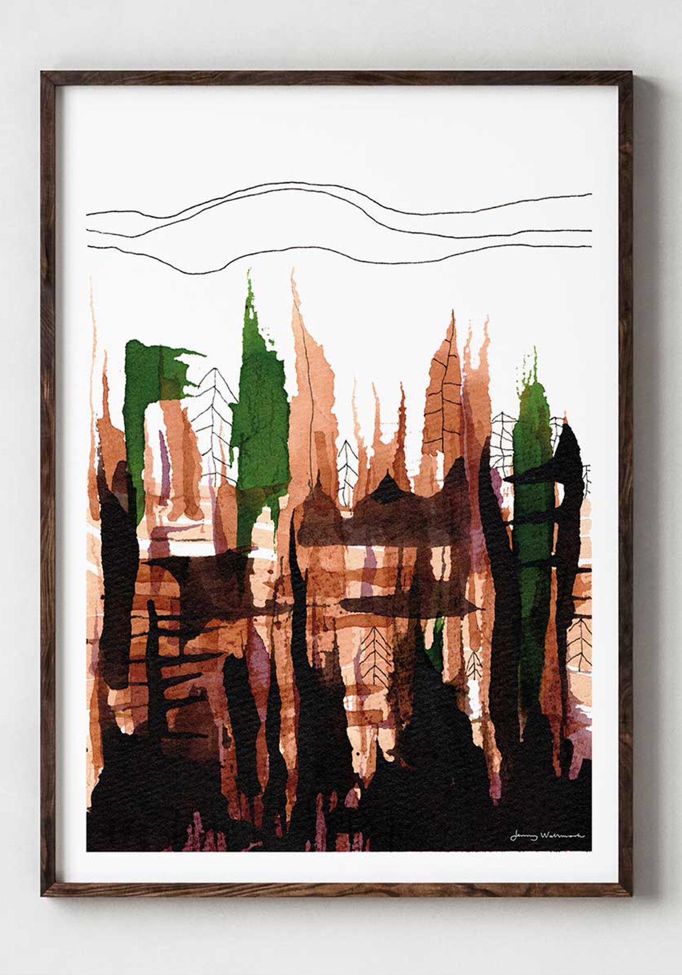 Poster, Jenny Wallmark, Hösteld