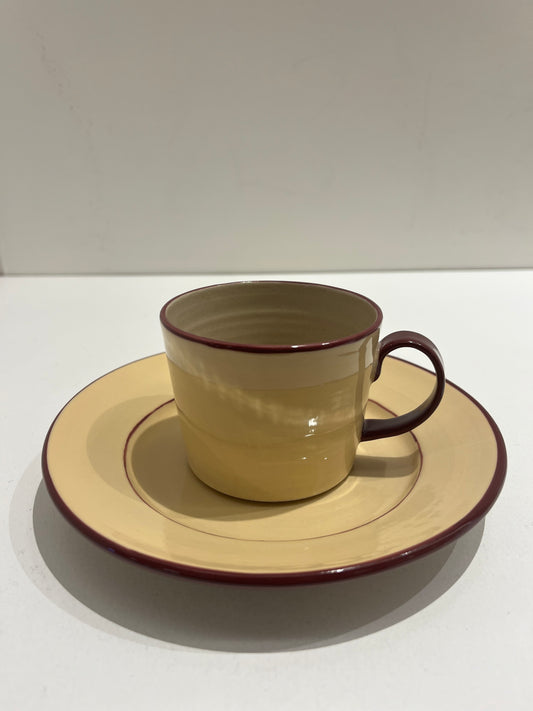 Kopp, Bistro, Röd kant