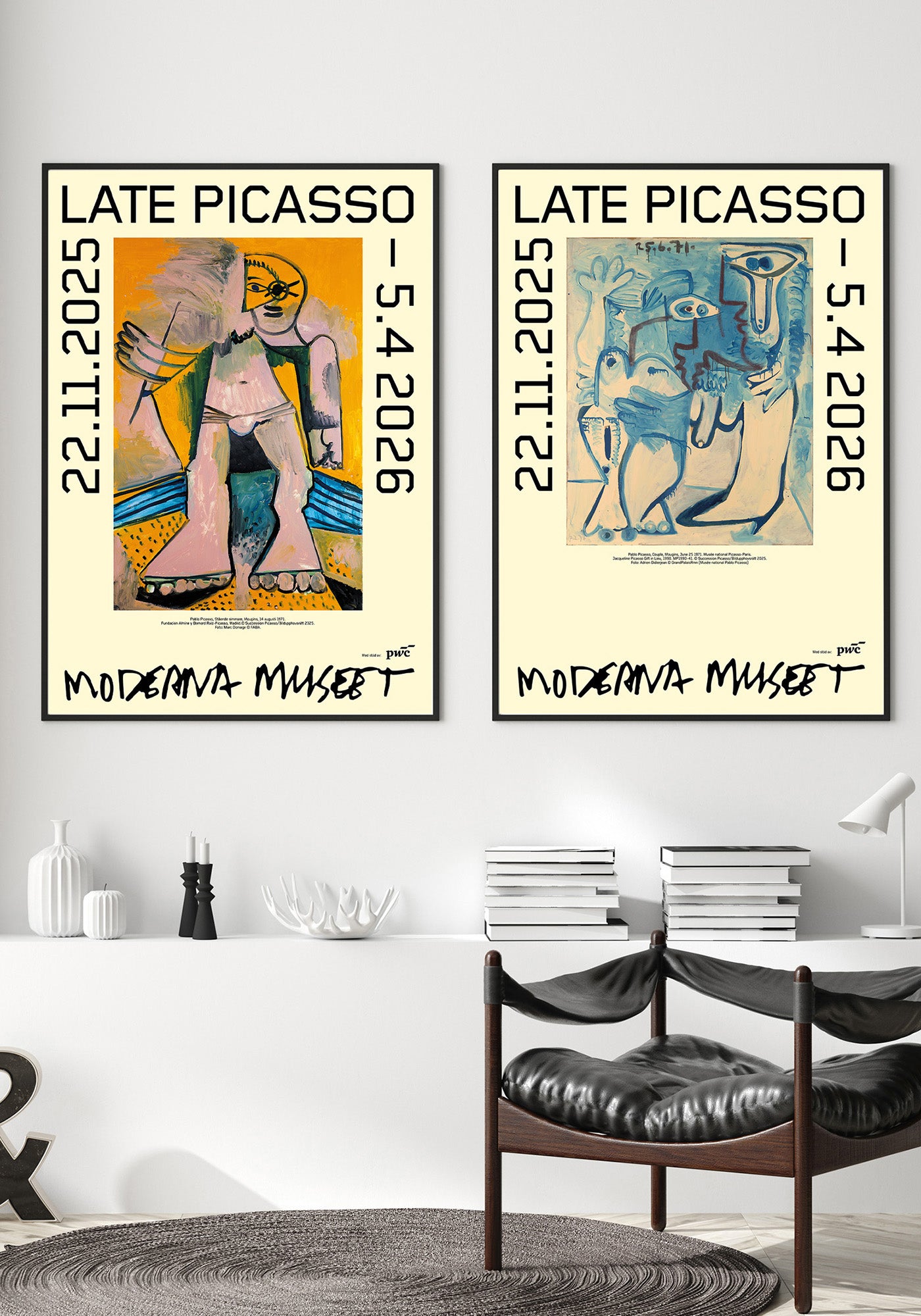 Poster, Pablo Picasso, Couple, Mougins
