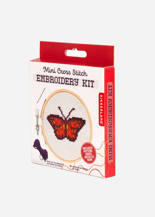 Embroidery kit, Butterfly