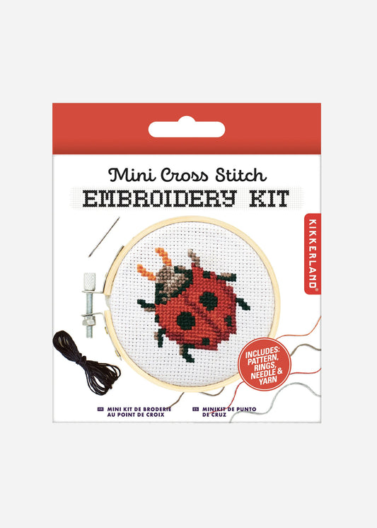 Embroidery kit, Ladybug