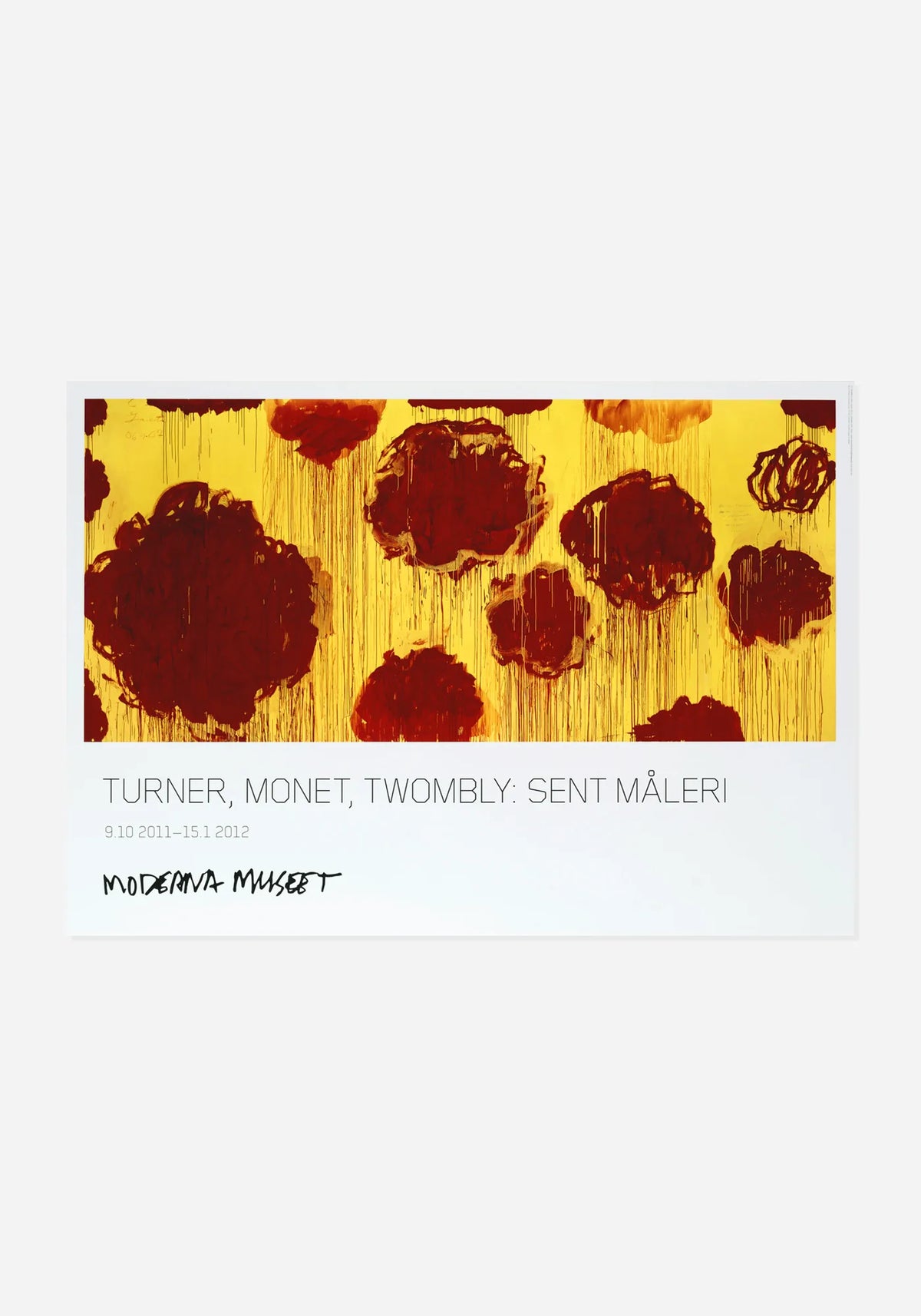Poster: Cy Twombly, Untitled (Blooming)