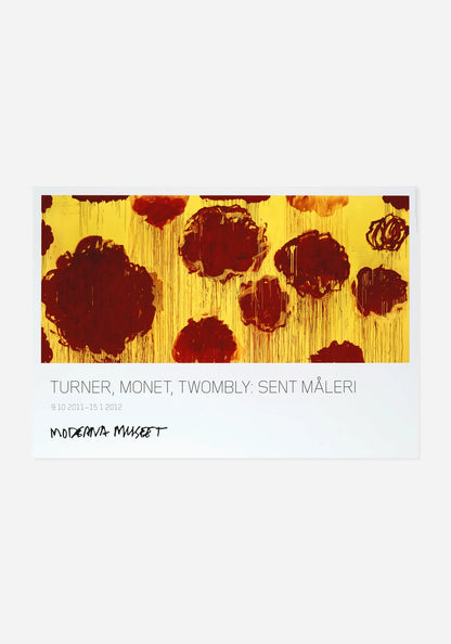 Poster: Cy Twombly, Untitled (Blooming)