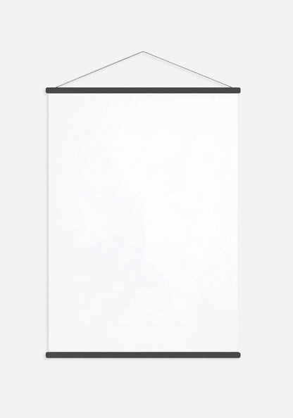 Ramlist, Svart, 70cm