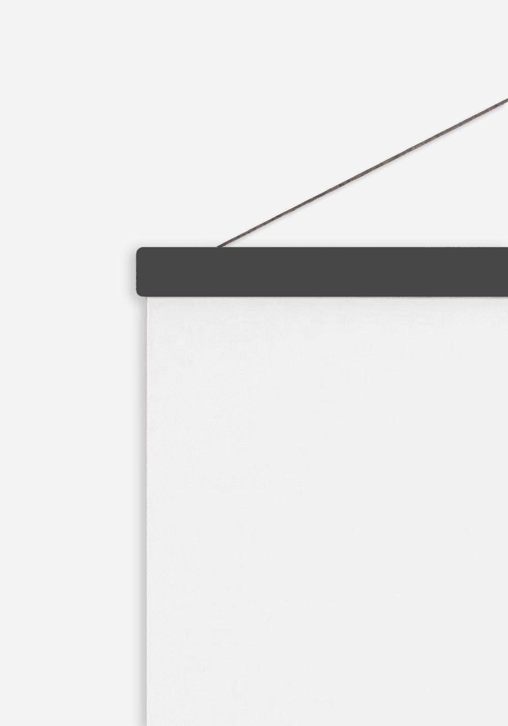 Ramlist, Svart, 50cm