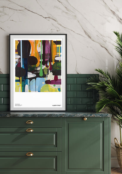 Poster, Astrid Sylwan, Medan vi svävade bort