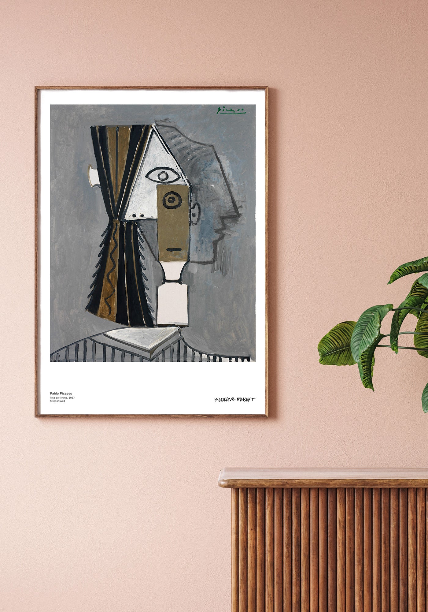 Poster, Pablo Picasso, Kvinnohuvud